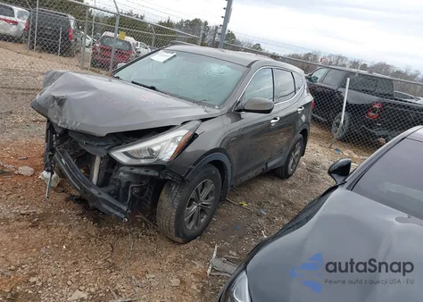 2014 Hyundai Santa Fe Sport 2.4L z USA, uszkodzony, nr VIN 5XYZT3LB6EG205904